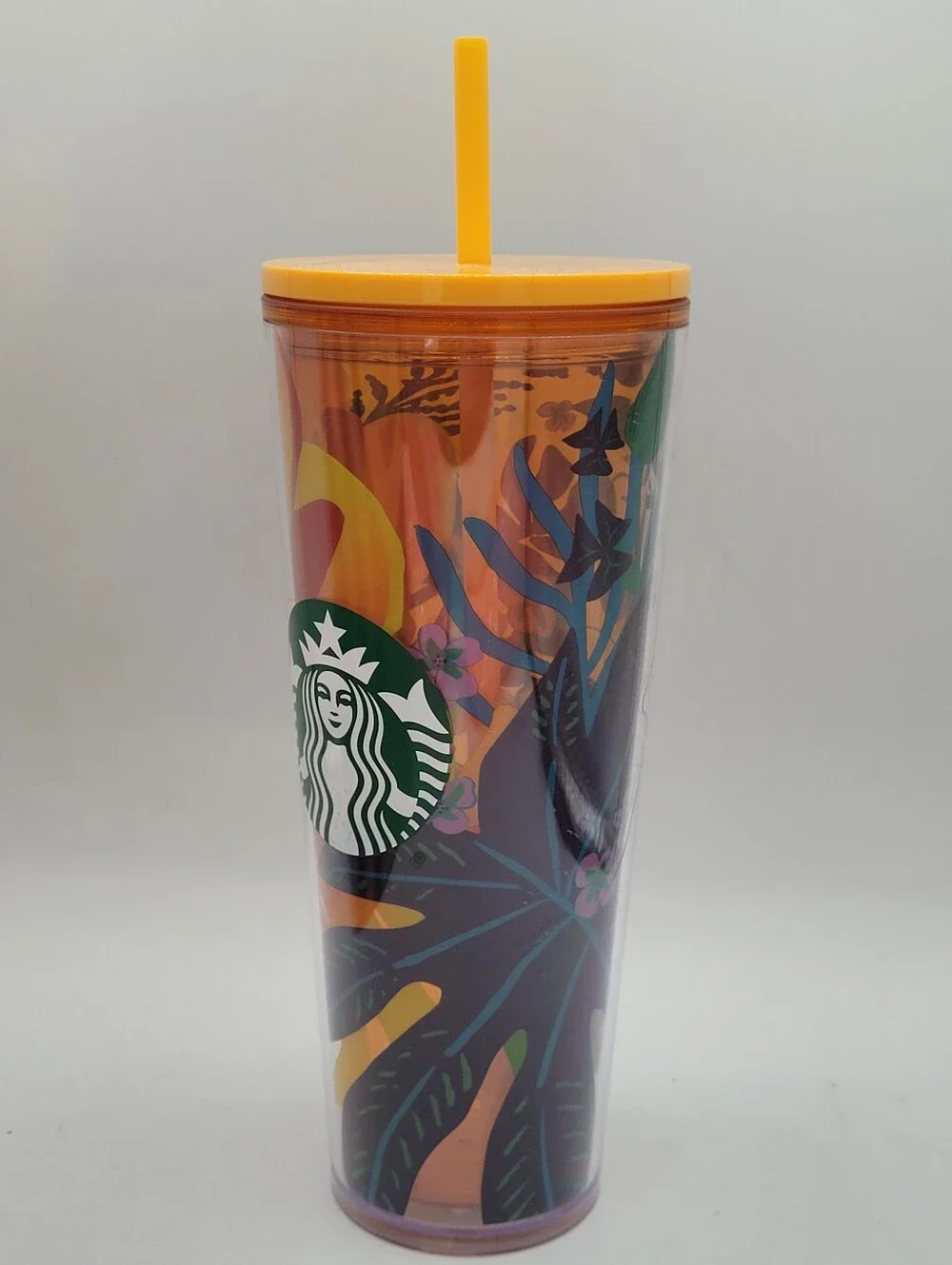 Starbucks Tropical Floral 24 Ounce Tumbler